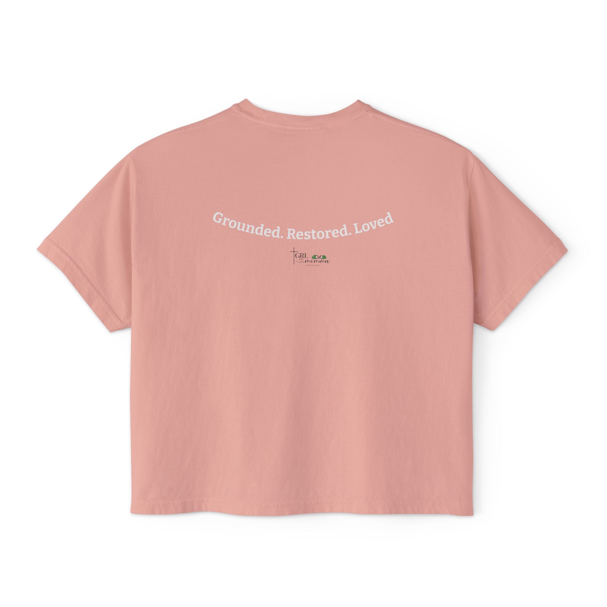GRL Boxy Tee- Blush